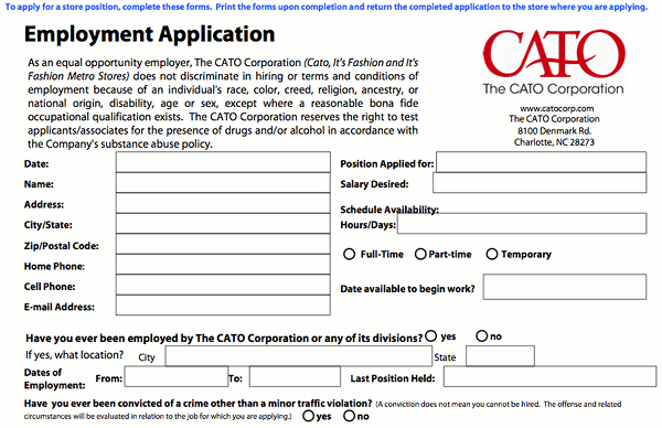 Cato pdf application
