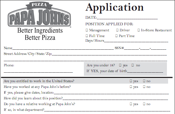 papa john s application pdf print out